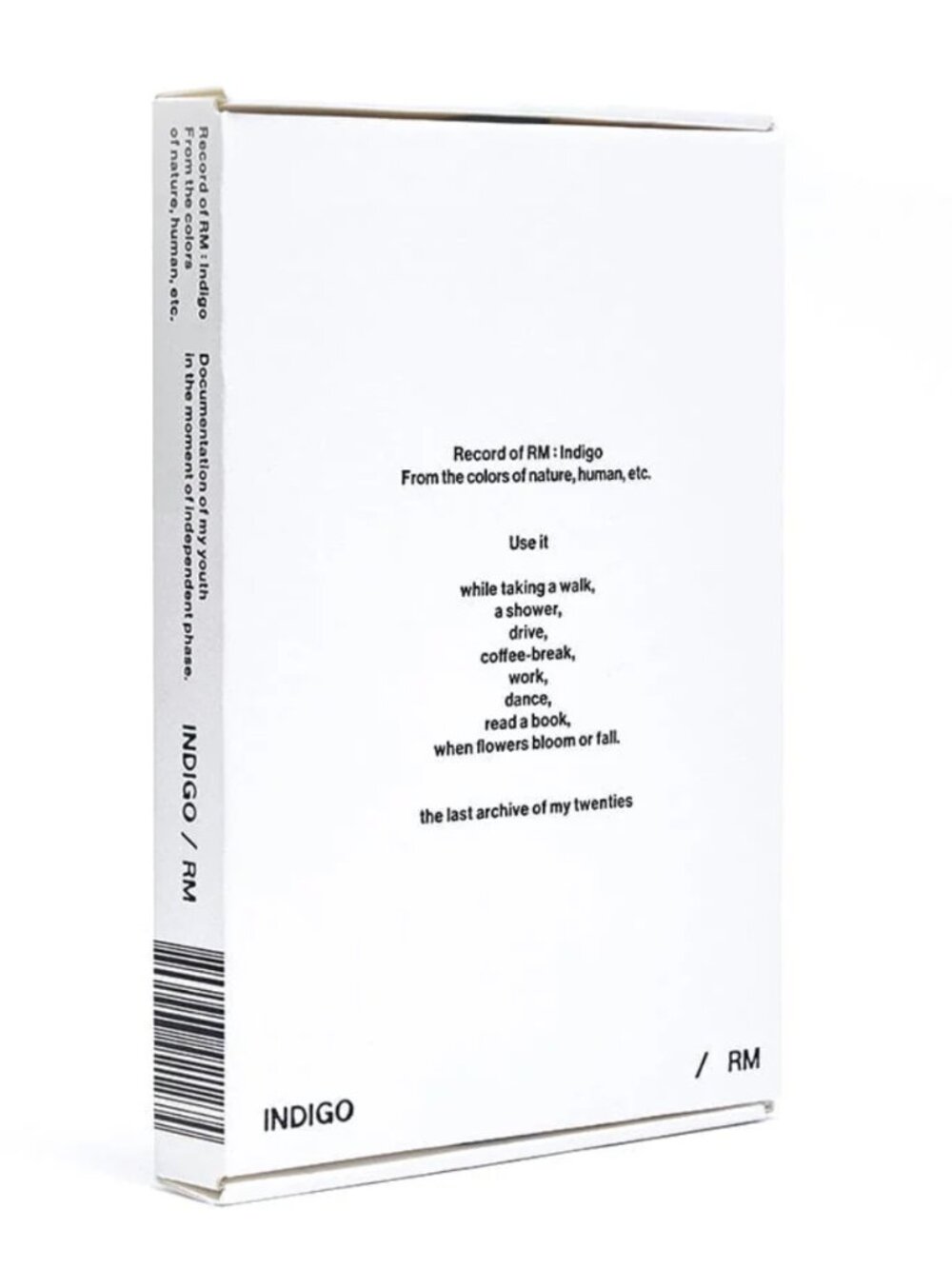 RM BTS Indigo Book Edition 1st Solo Album K POP Sealed